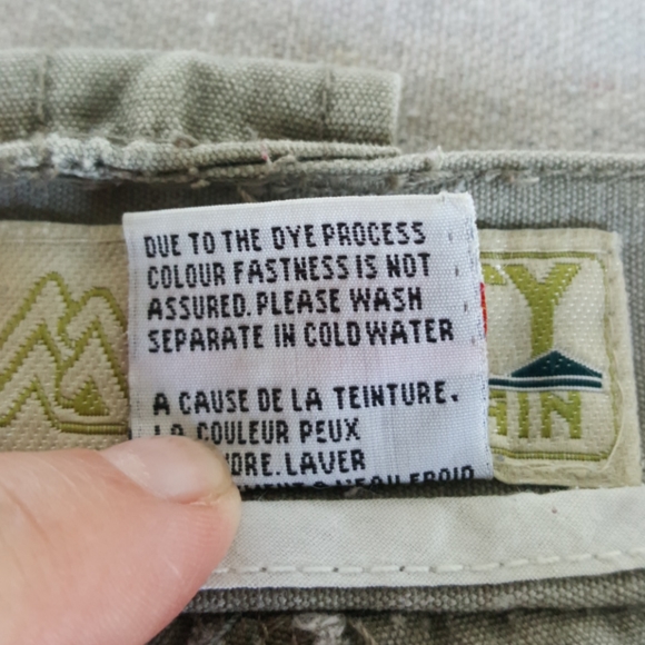 VTG Men's Khaki Hiking Shorts, Misty Mountain (40) - Picture 11 of 13